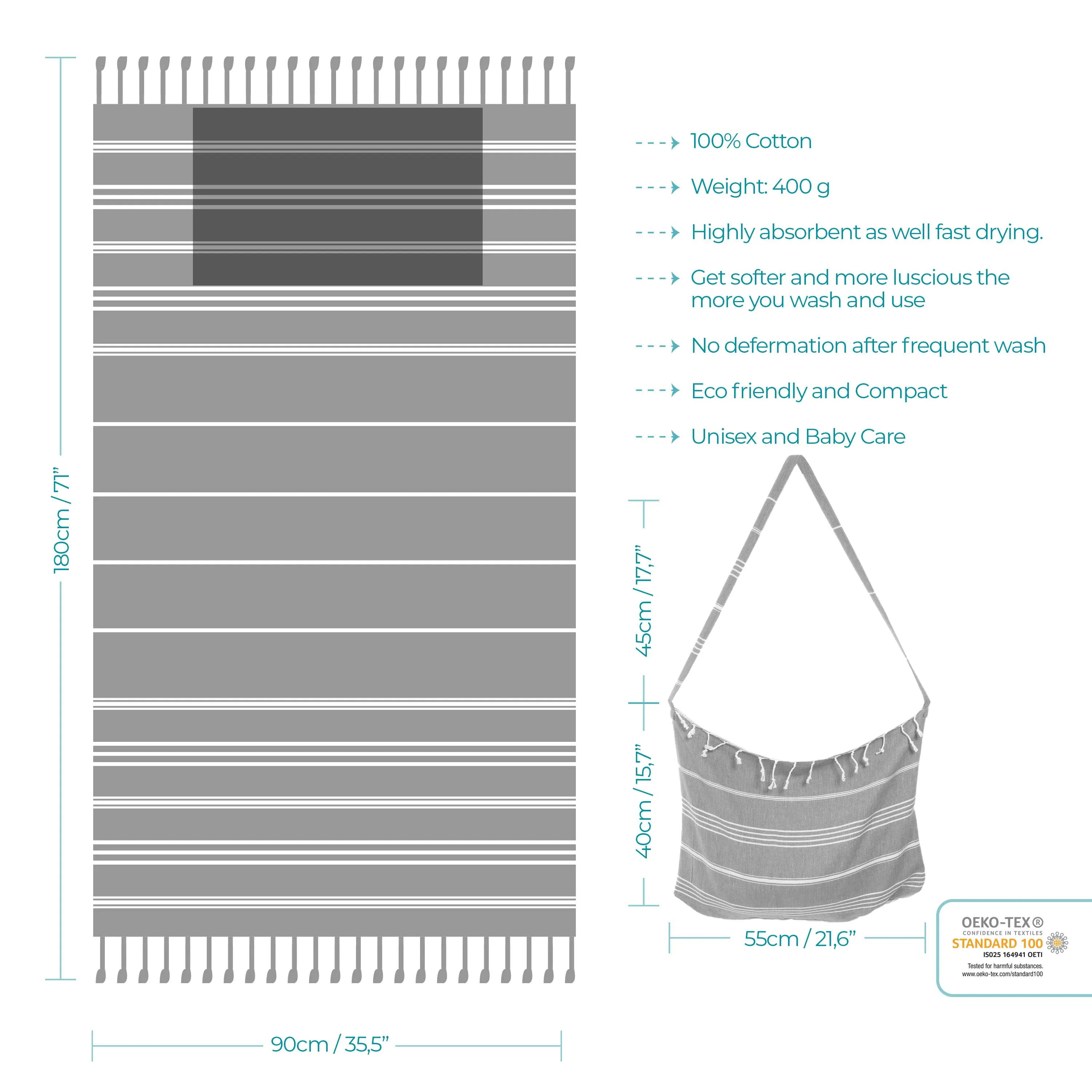 Basic Bag Transformer Towel