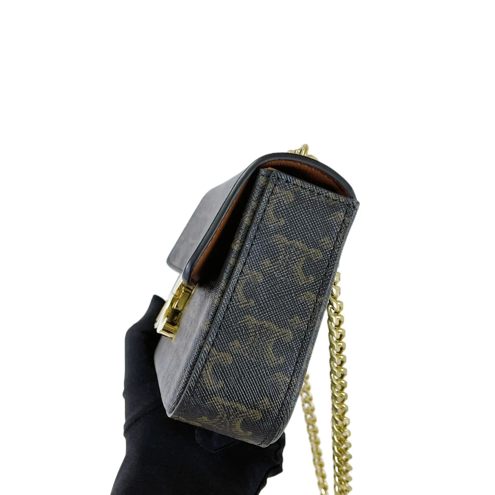 Celine Triomphe Shoulder Chain Bag