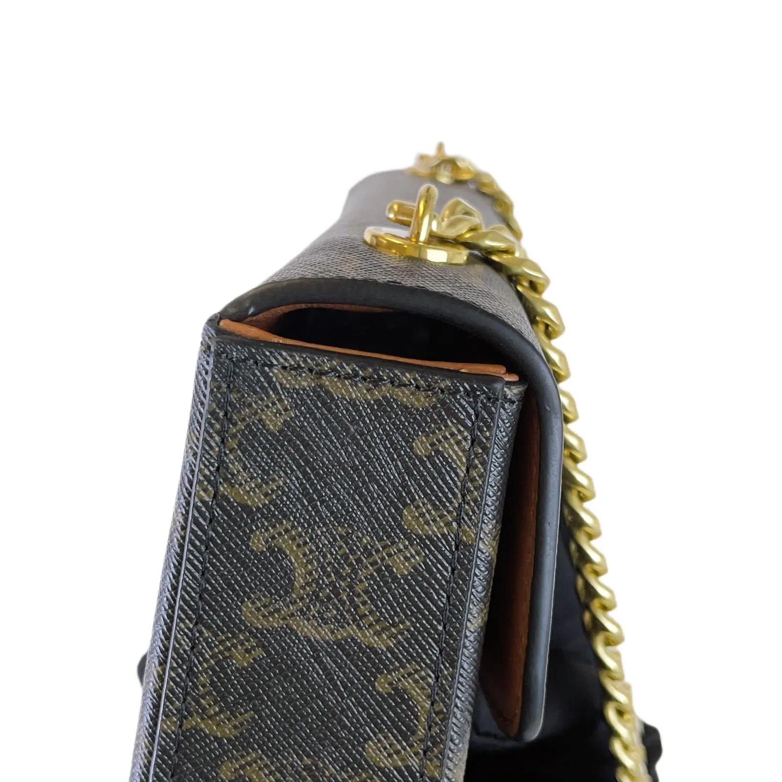 Celine Triomphe Shoulder Chain Bag