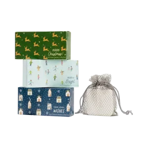 Christmas Shower Steamer Gift Set