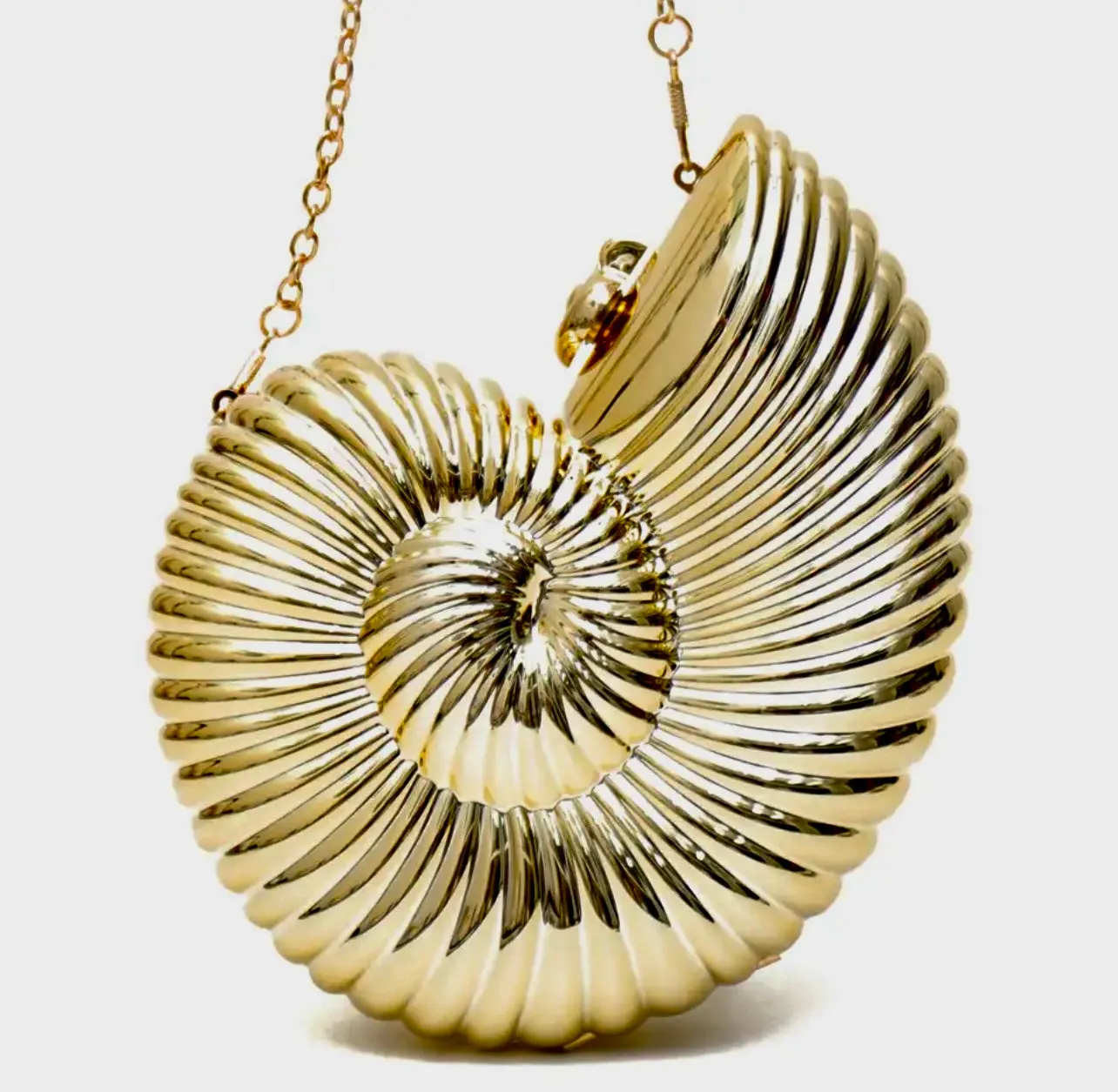 Conch Shell Clutch Bag