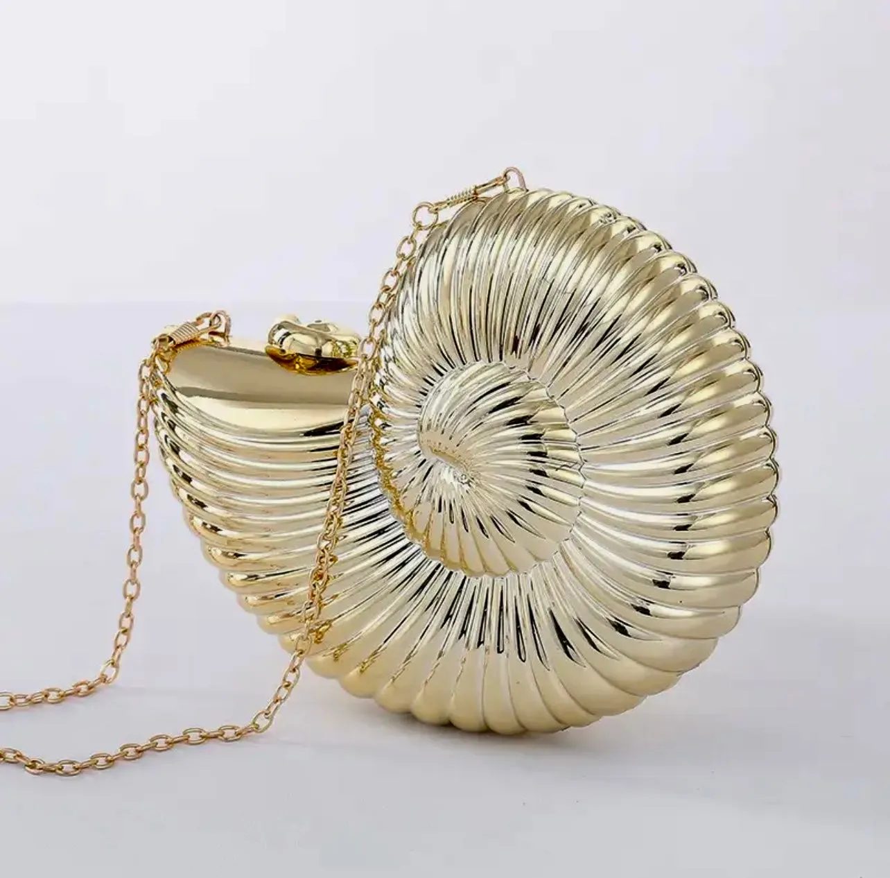 Conch Shell Clutch Bag