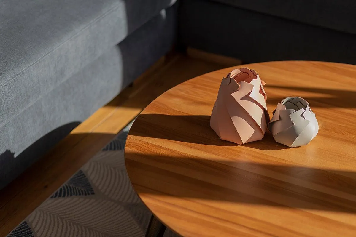 Contrast Slice Oak Coffee Table