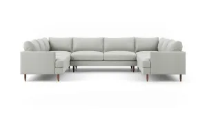 Crowd Pleaser U-Shaped Sectional (80" x 144" x 80")