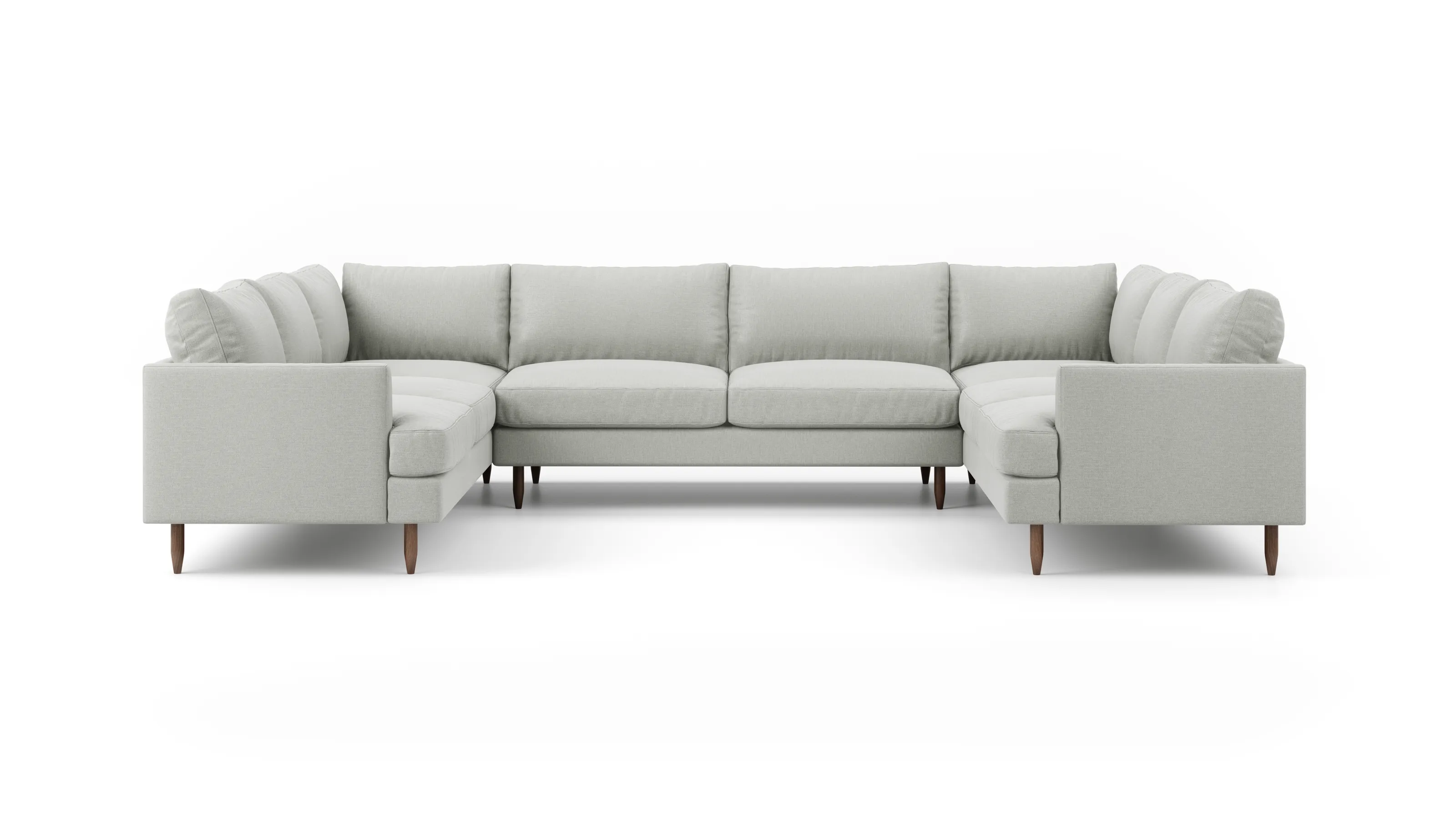 Crowd Pleaser U-Shaped Sectional (80" x 144" x 80")