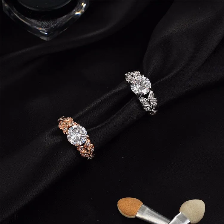 Crystal Rose Ring