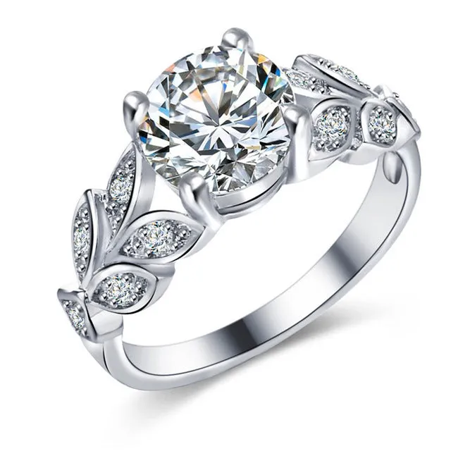 Crystal Rose Ring