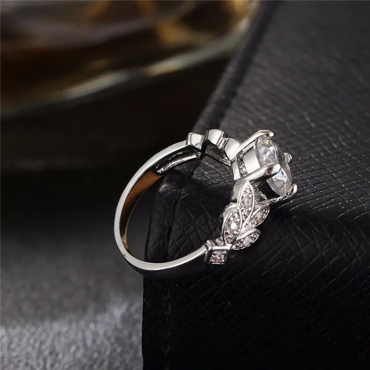 Crystal Rose Ring