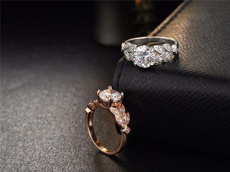 Crystal Rose Ring