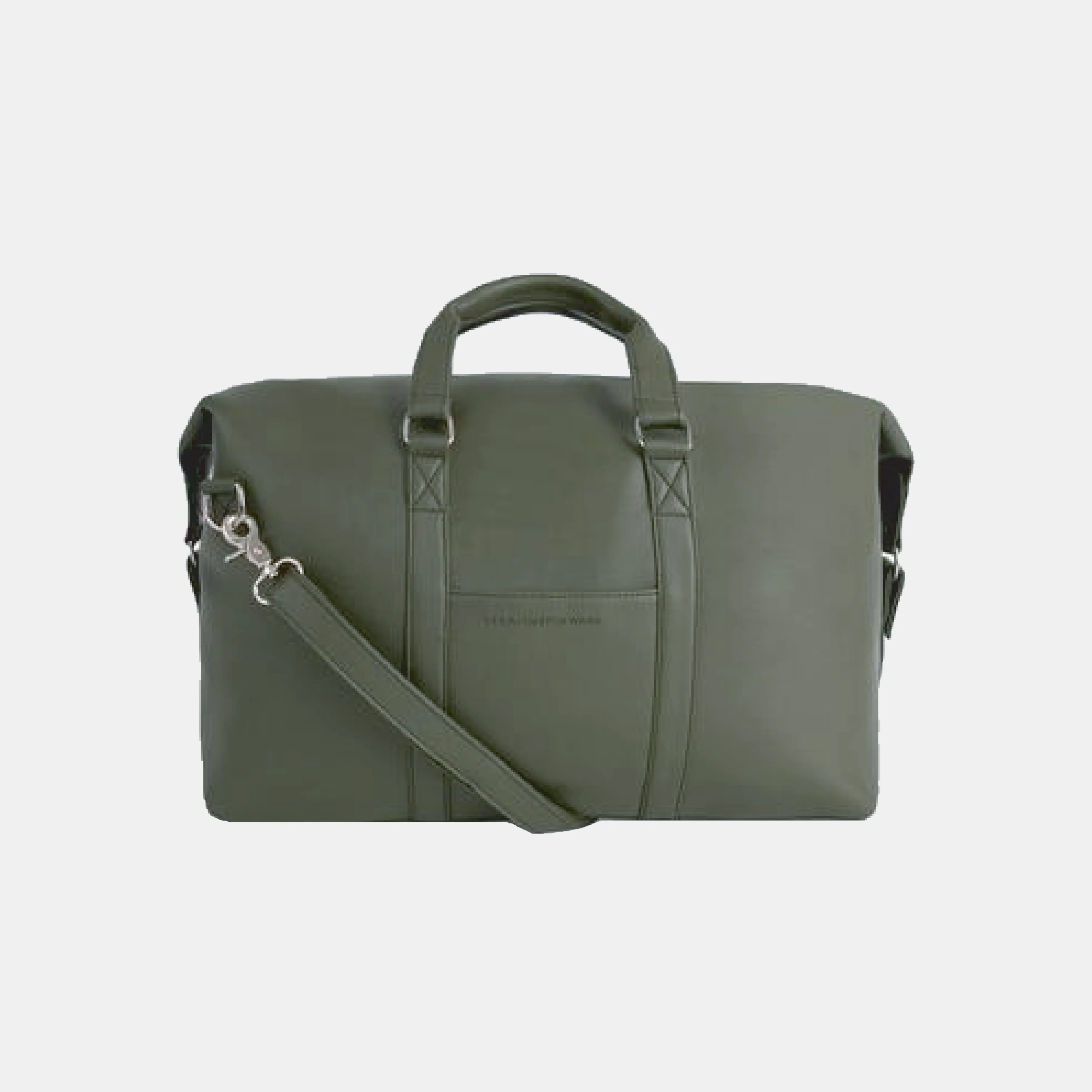 Custom Leather Duffel Bag