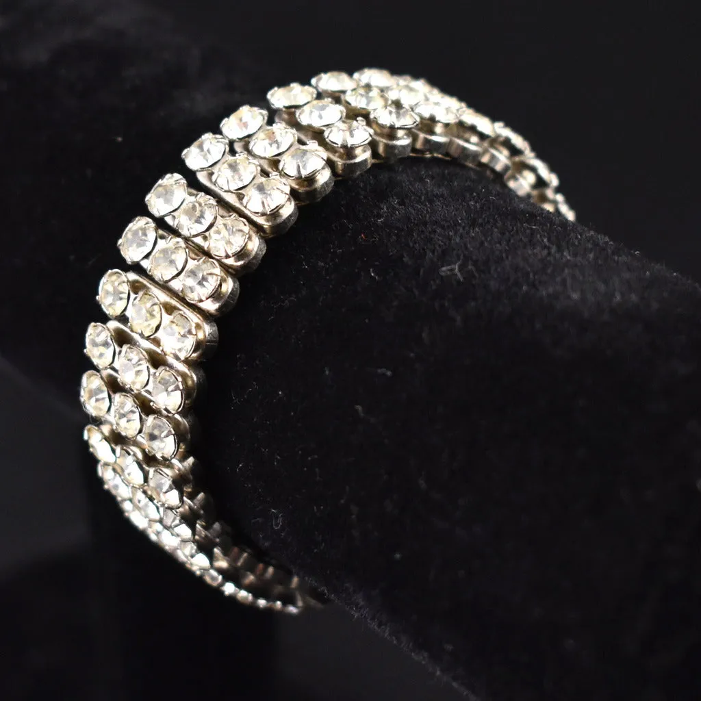 Expandable Rhinesone Bracelet