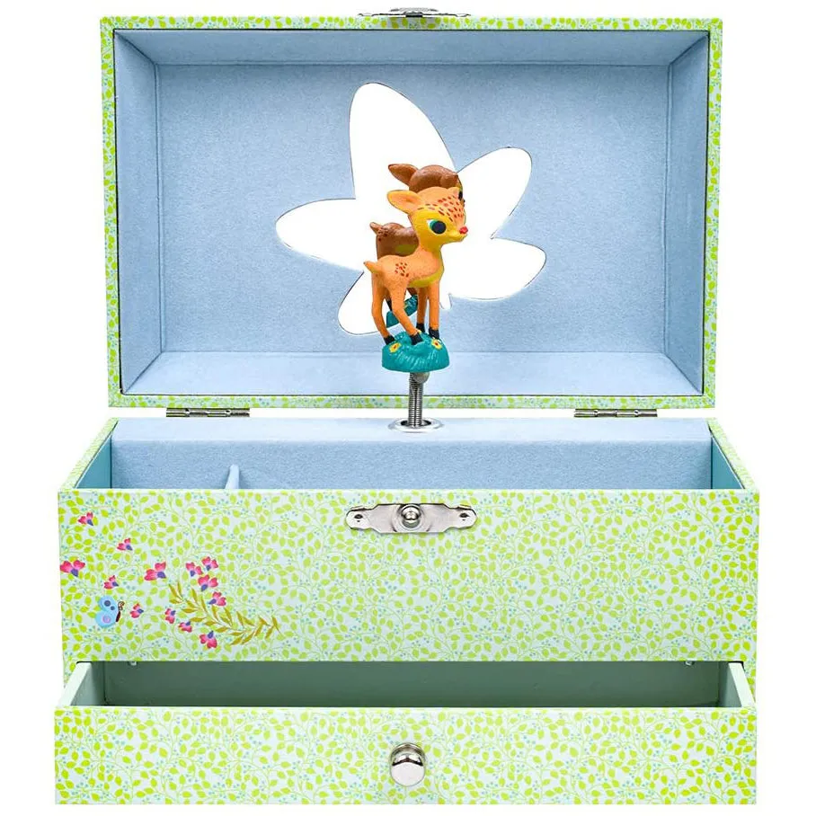 Fawn's Song Treasure Music Box
