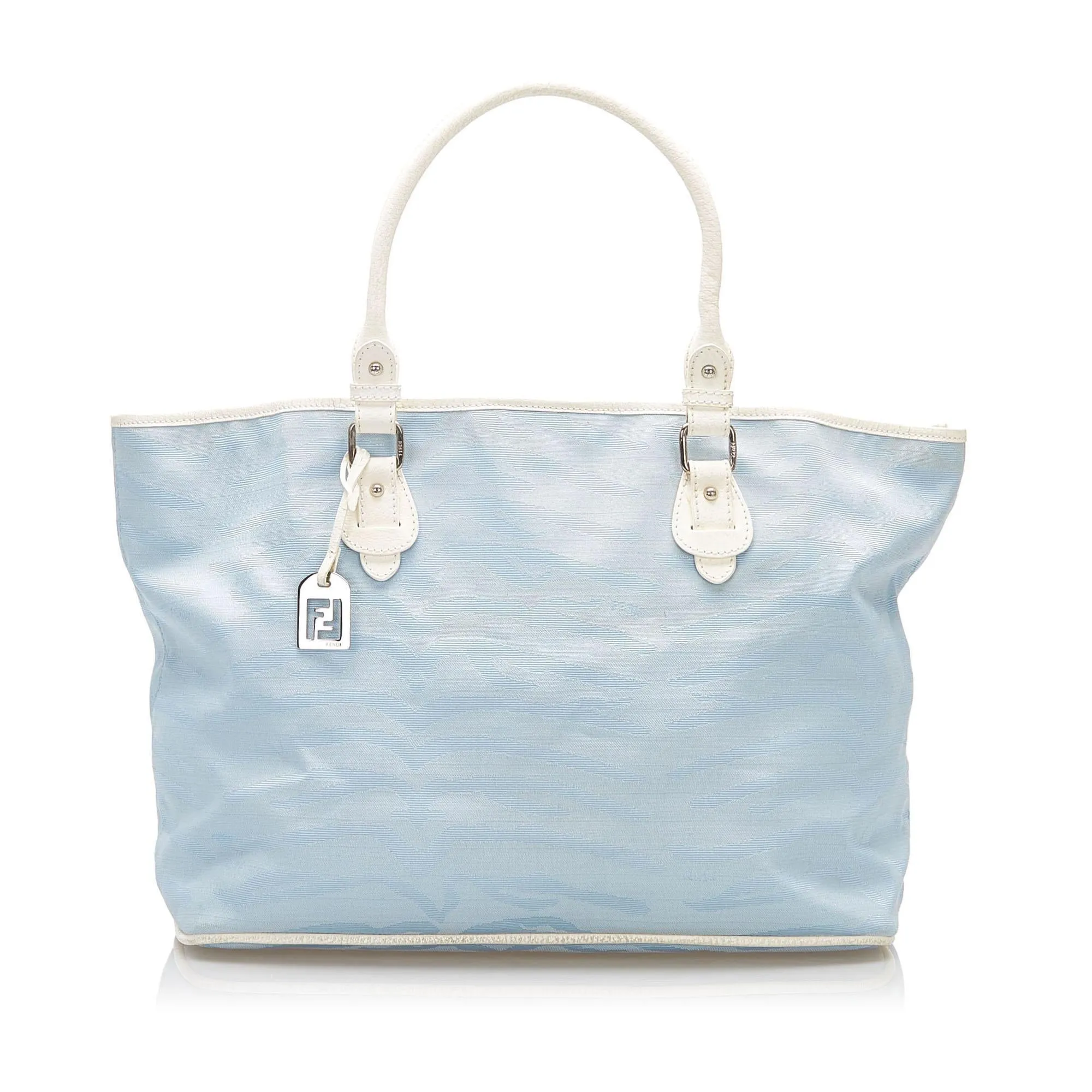Fendi Zebra Print Canvas Tote Bag (SHG-22880)