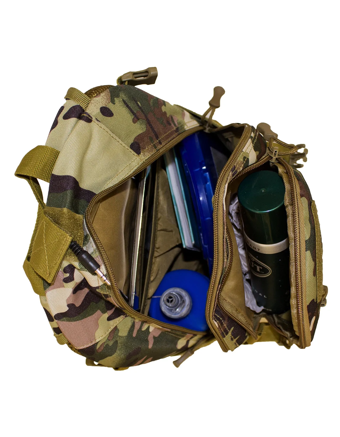 Fino SK-GT6833 Tactical Anti-Theft Military Backpack with Headphone Port