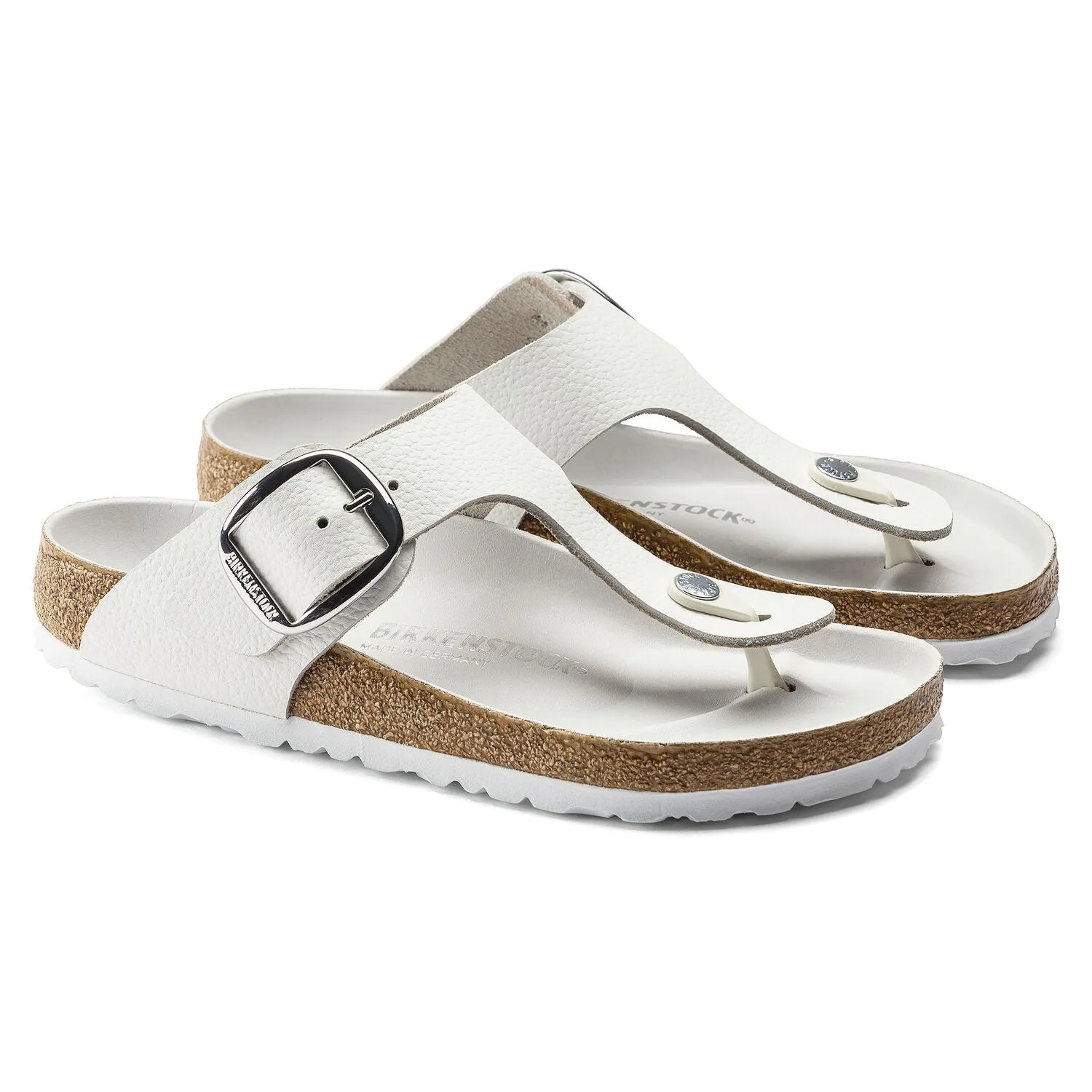 Gizeh Big Buckle : White