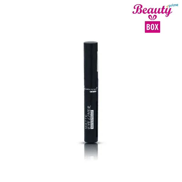 GLAMOROUS EYE LINER MATT WATER PROOF 4ML