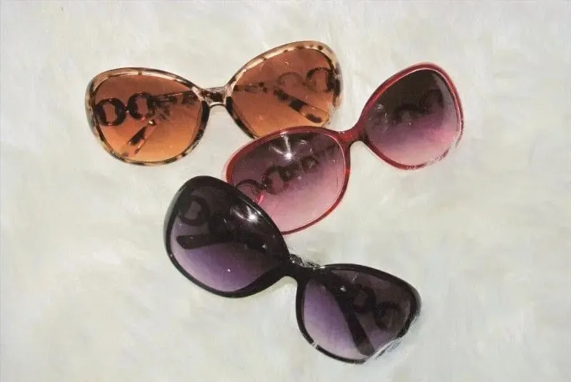 Glamorous Round Chain-Link Sunglasses