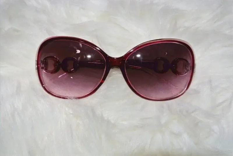 Glamorous Round Chain-Link Sunglasses