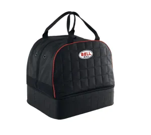 HELMET & HANS BAG (42X40X33CM) BLACK QUILTED