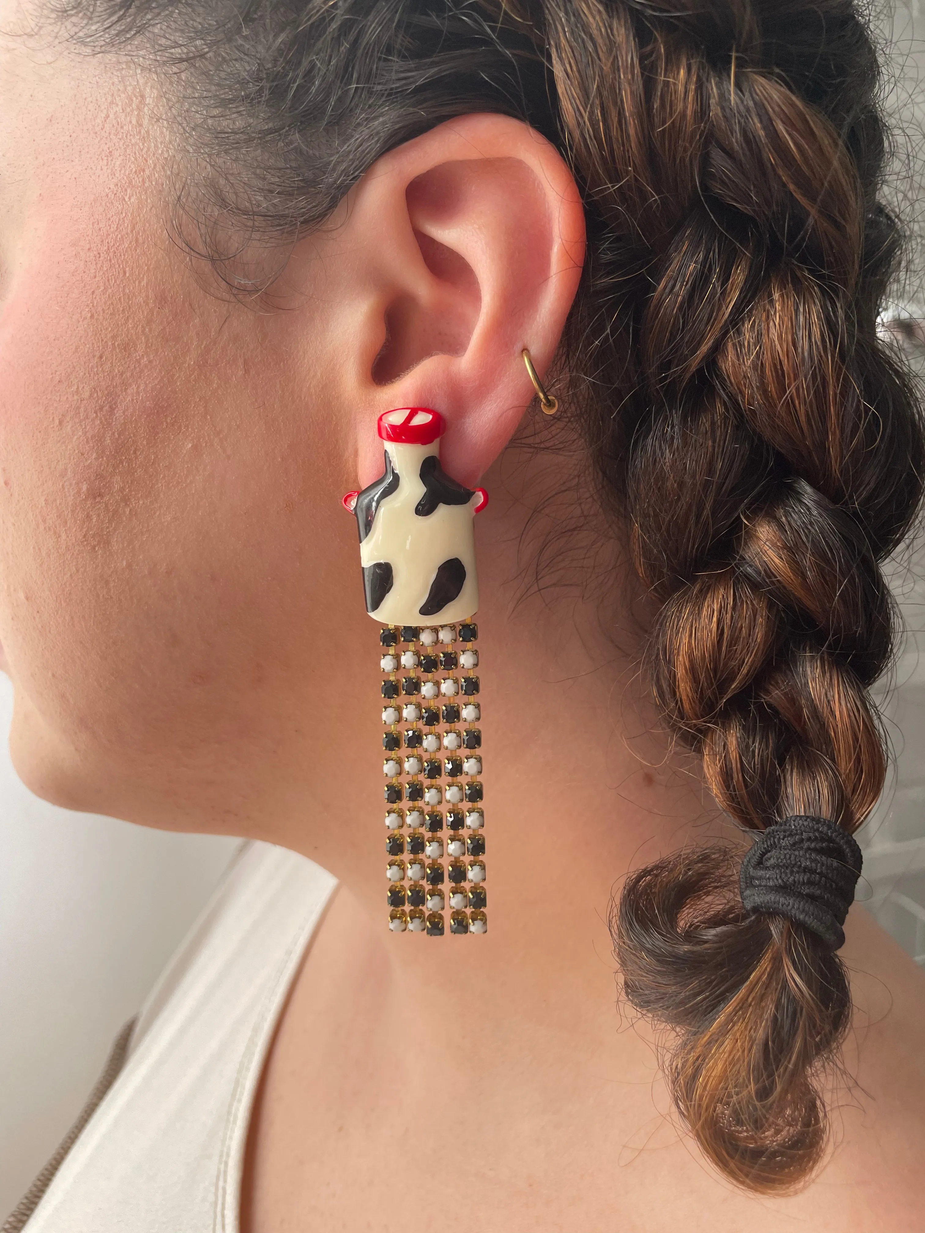 HTT x BRZ - Milk Jug Earrings