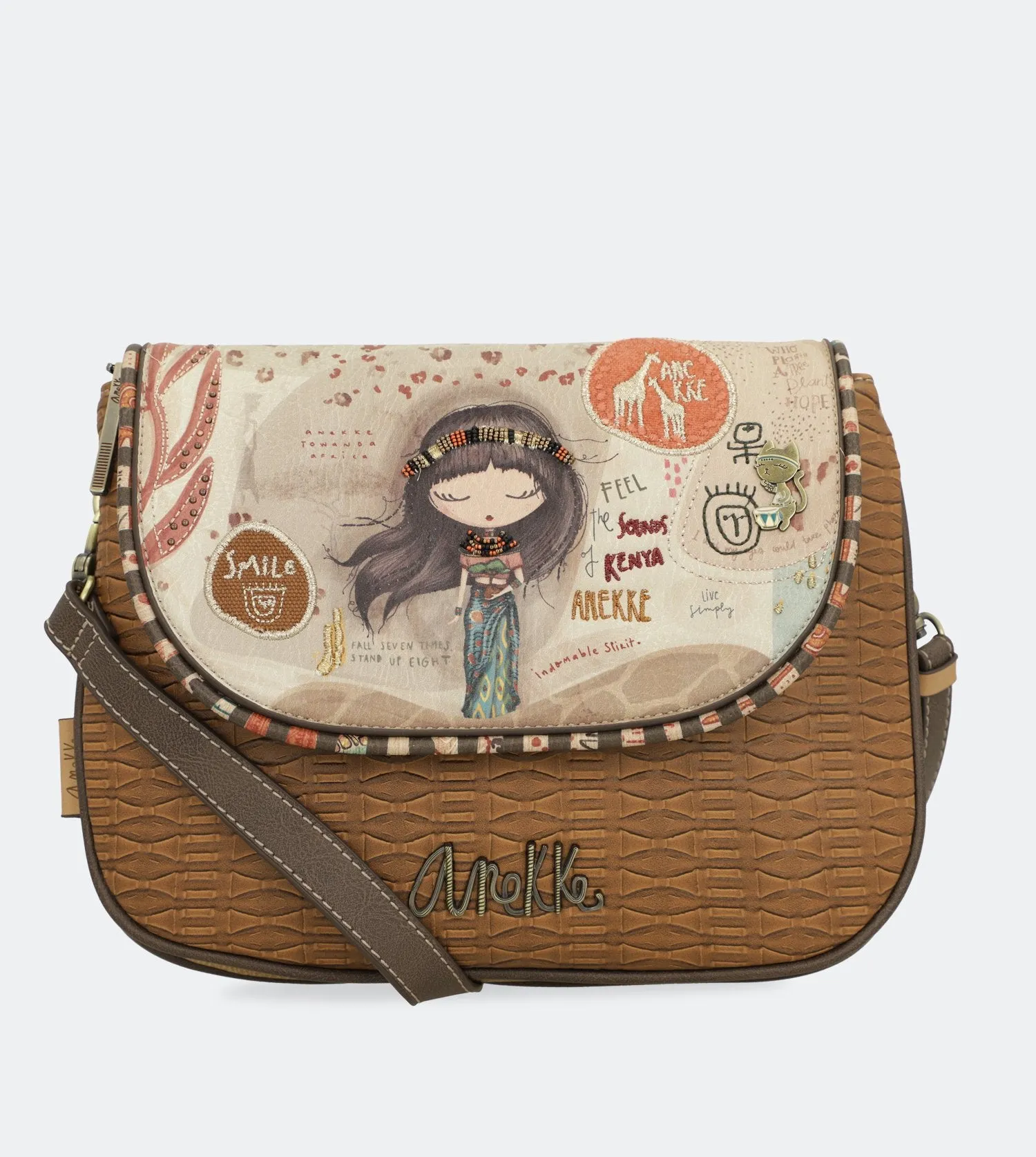Kenya Crossbody bag with a flap