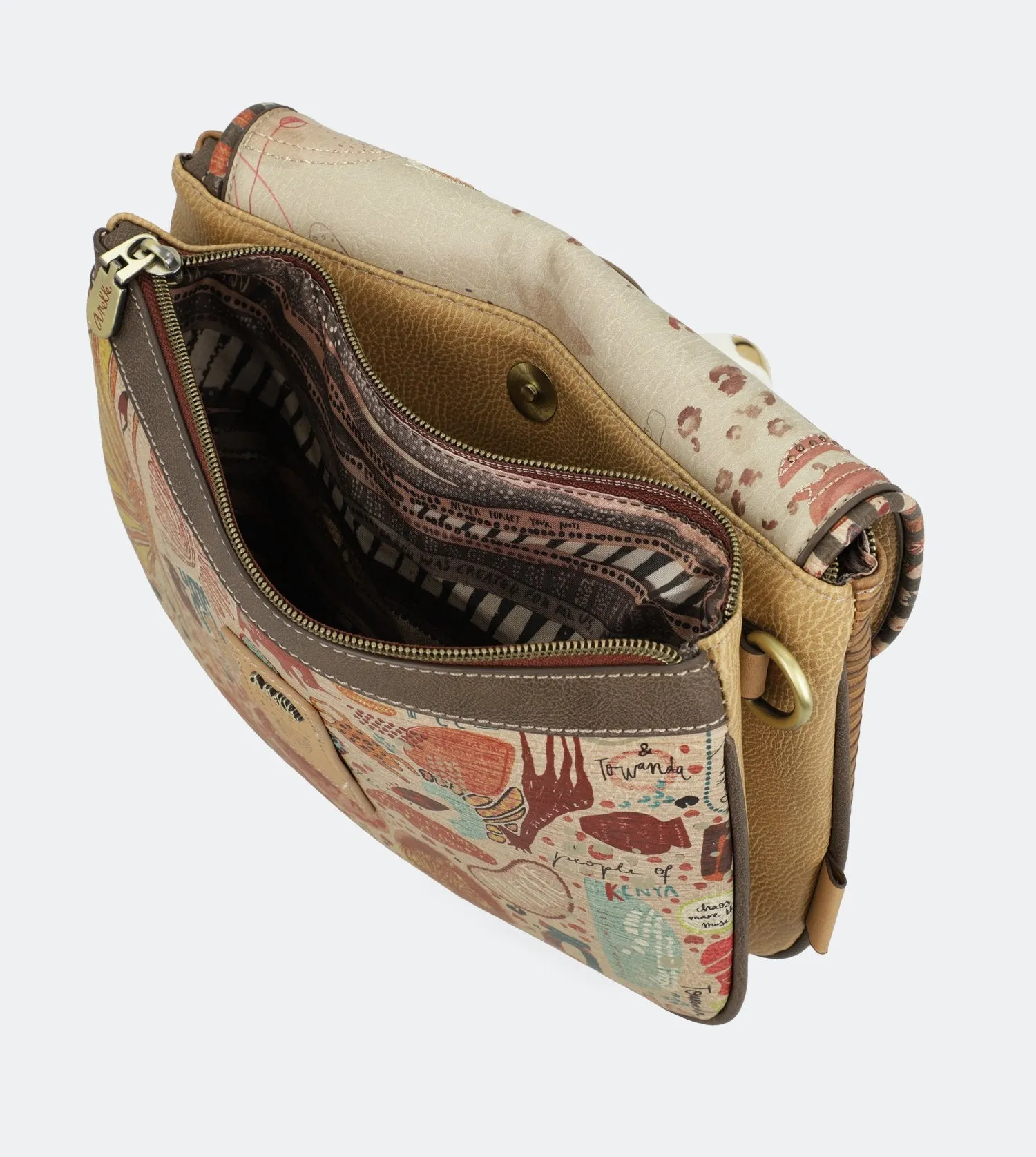 Kenya Crossbody bag with a flap