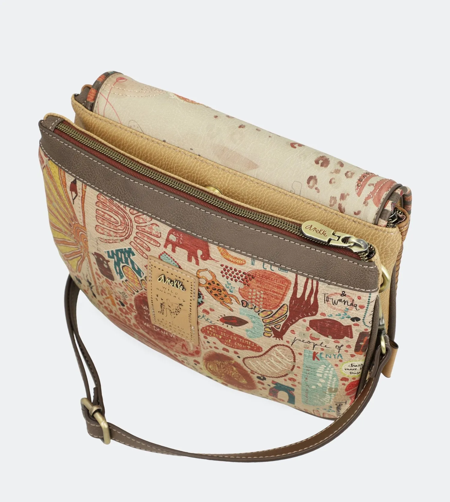 Kenya Crossbody bag with a flap