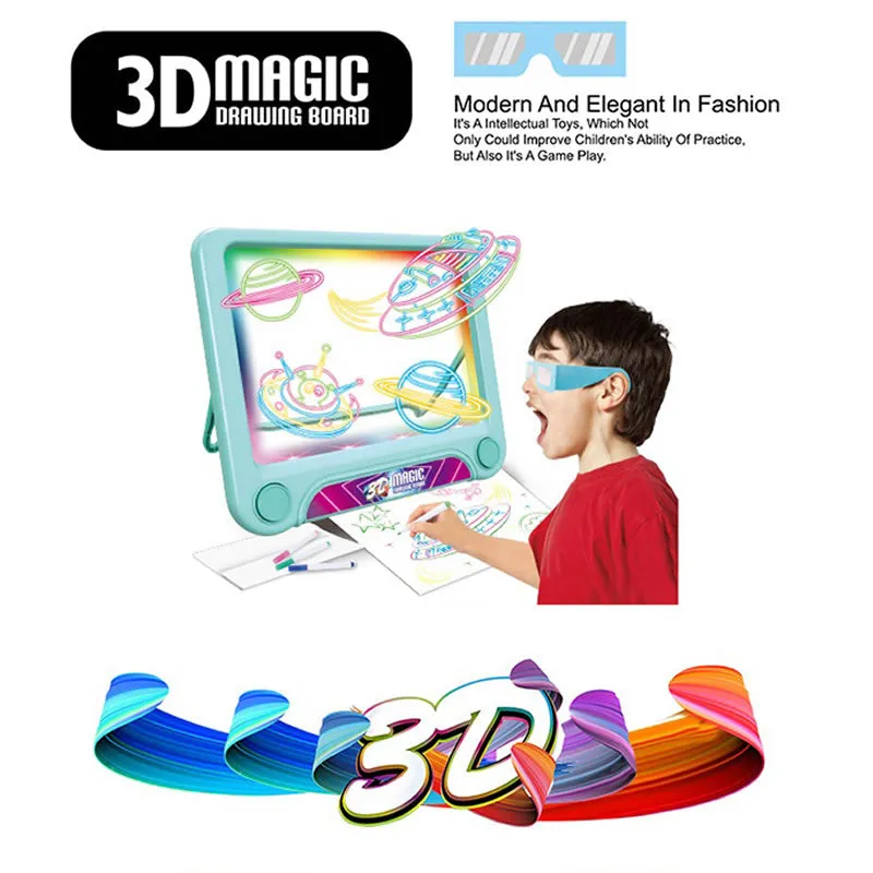 Kids 3D Magic Drawing Board