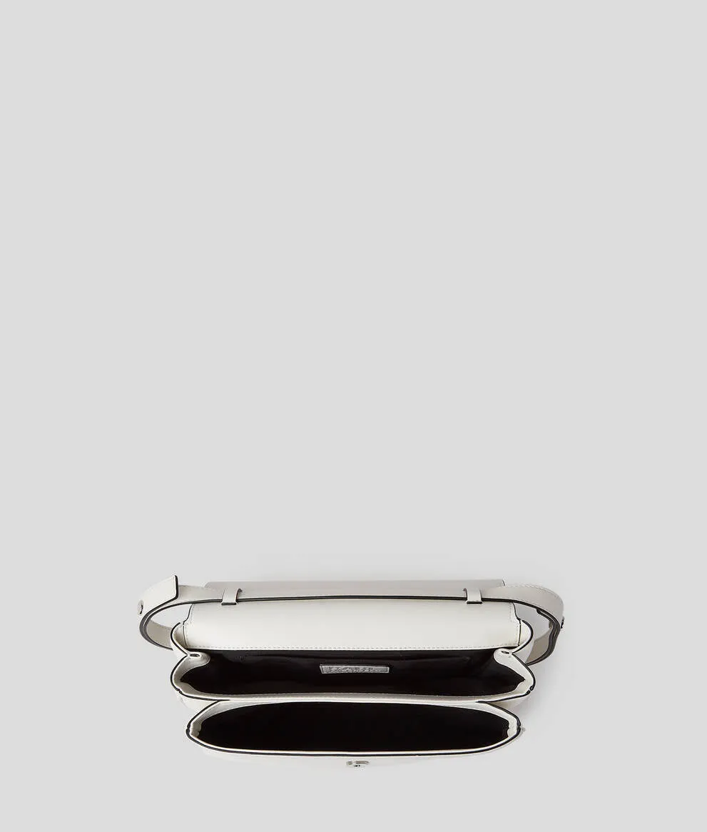 K/LETTERS FLAP SHOULDER BAG