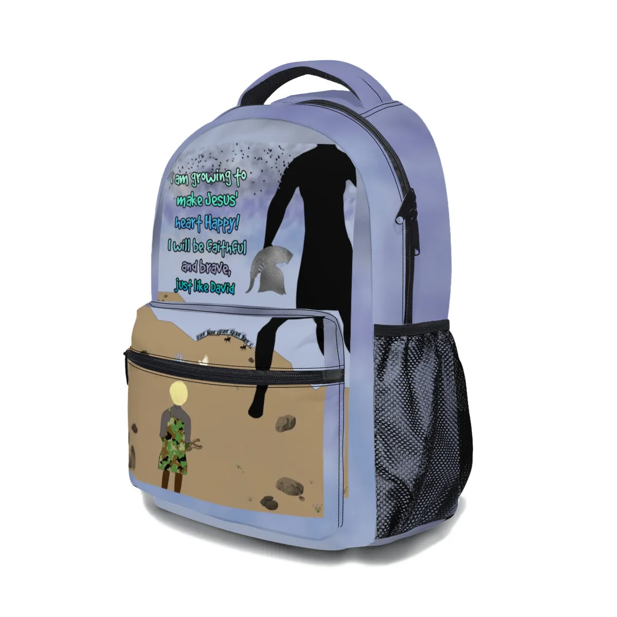 Making Jesus Merry Like David 3-Piece Backpack