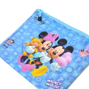MICKEY MOUSE PVC A4 ZIPPER FILE BAG