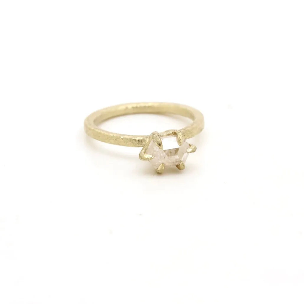 NEW! 6 Prong Ice Diamond Ring by Sasha Walsh