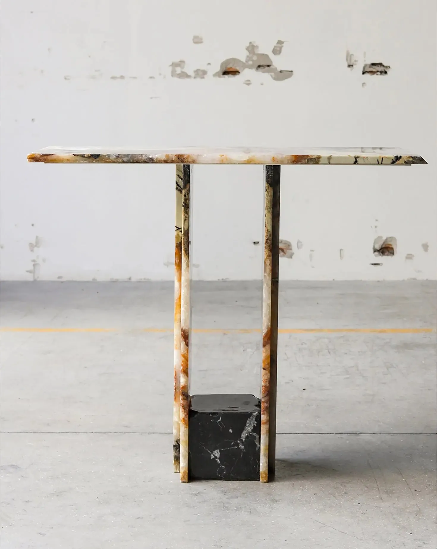 Patagoni Marble Console Table Tall