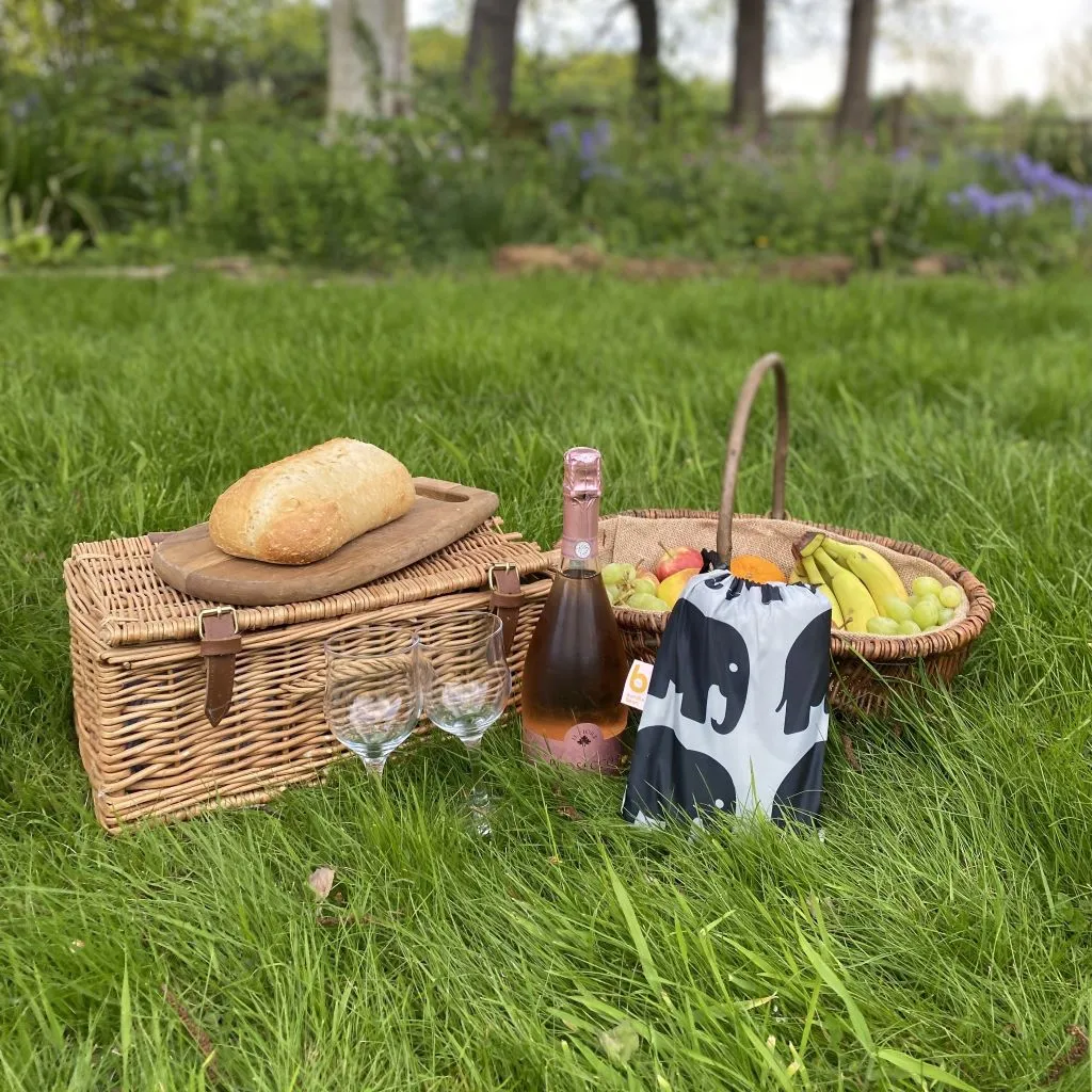 Picnic Blanket - GOLD BEES