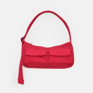 Red Cargo Shoulder Bag