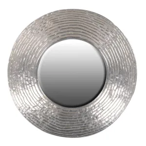 Ripple Round Mirror