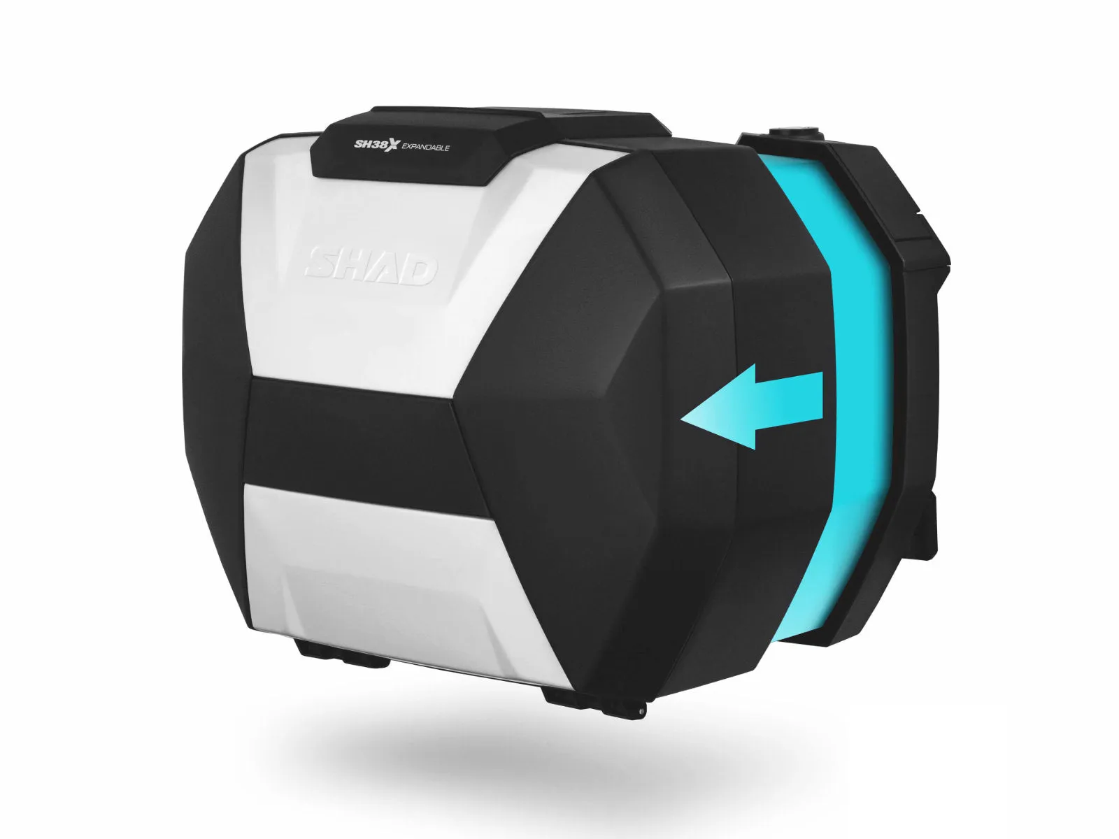 SHAD SH38X Expandable Aluminium Panniers
