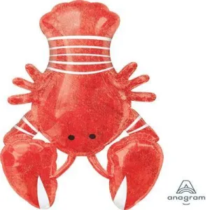 Shape Lobster Foil Balloon - 60cm x 99cm