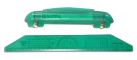 Staedtler Rolling Ruler 12" Kit