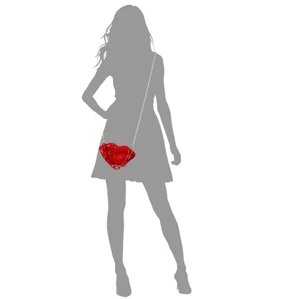 TEEK - Hard Case Lips Clutch Bag