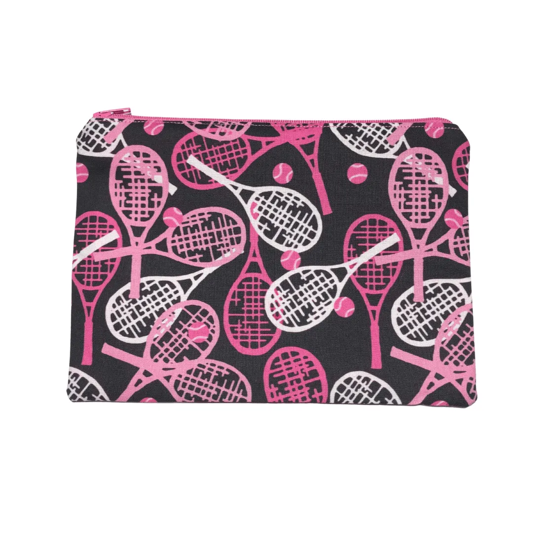 Tennis Pencil Zipper Pouch