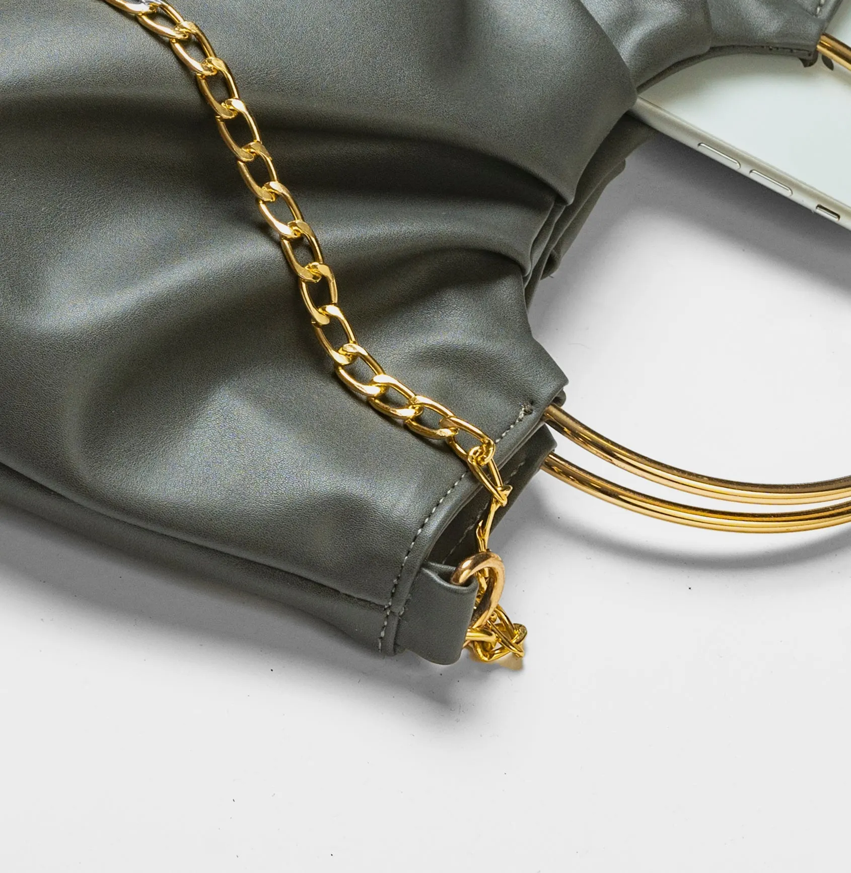 Top Ring Bag With Chain
