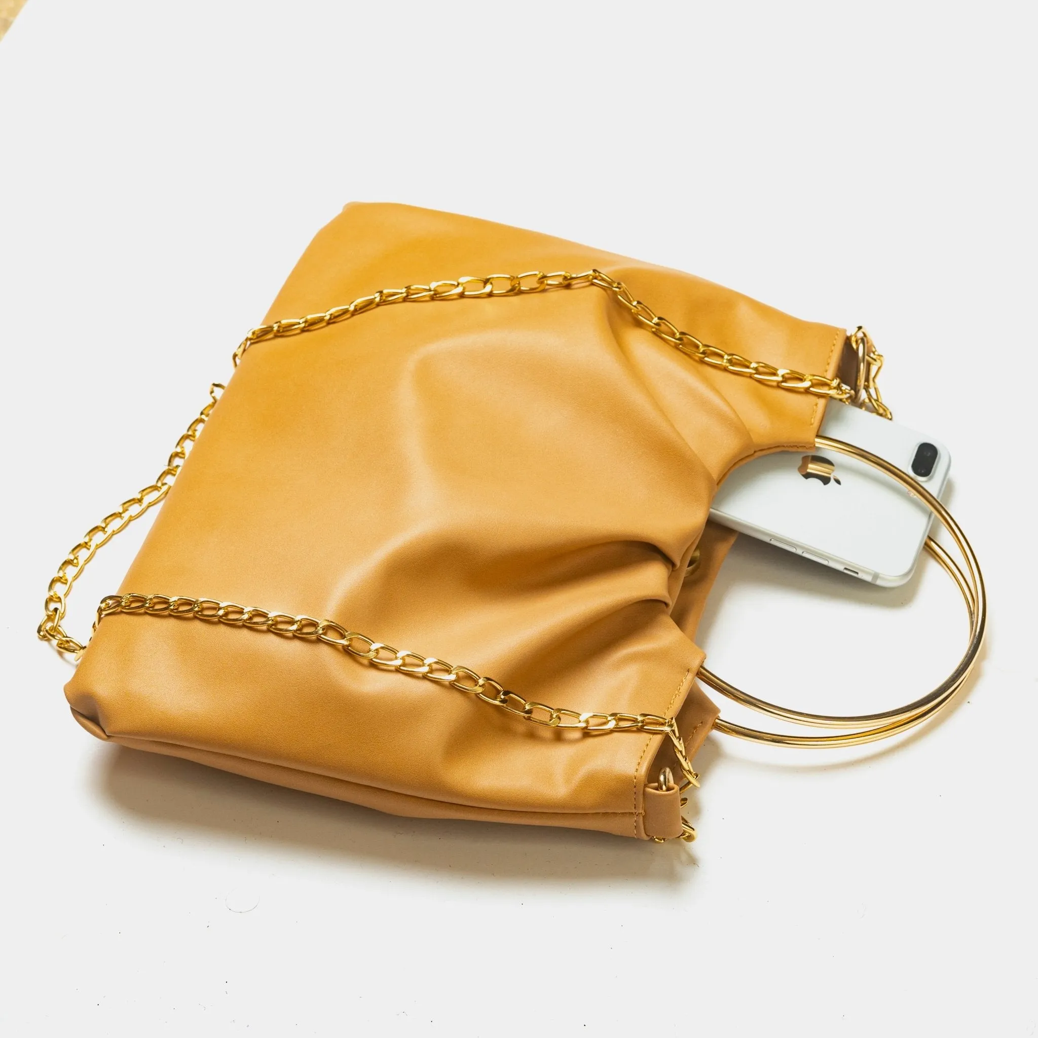 Top Ring Bag With Chain