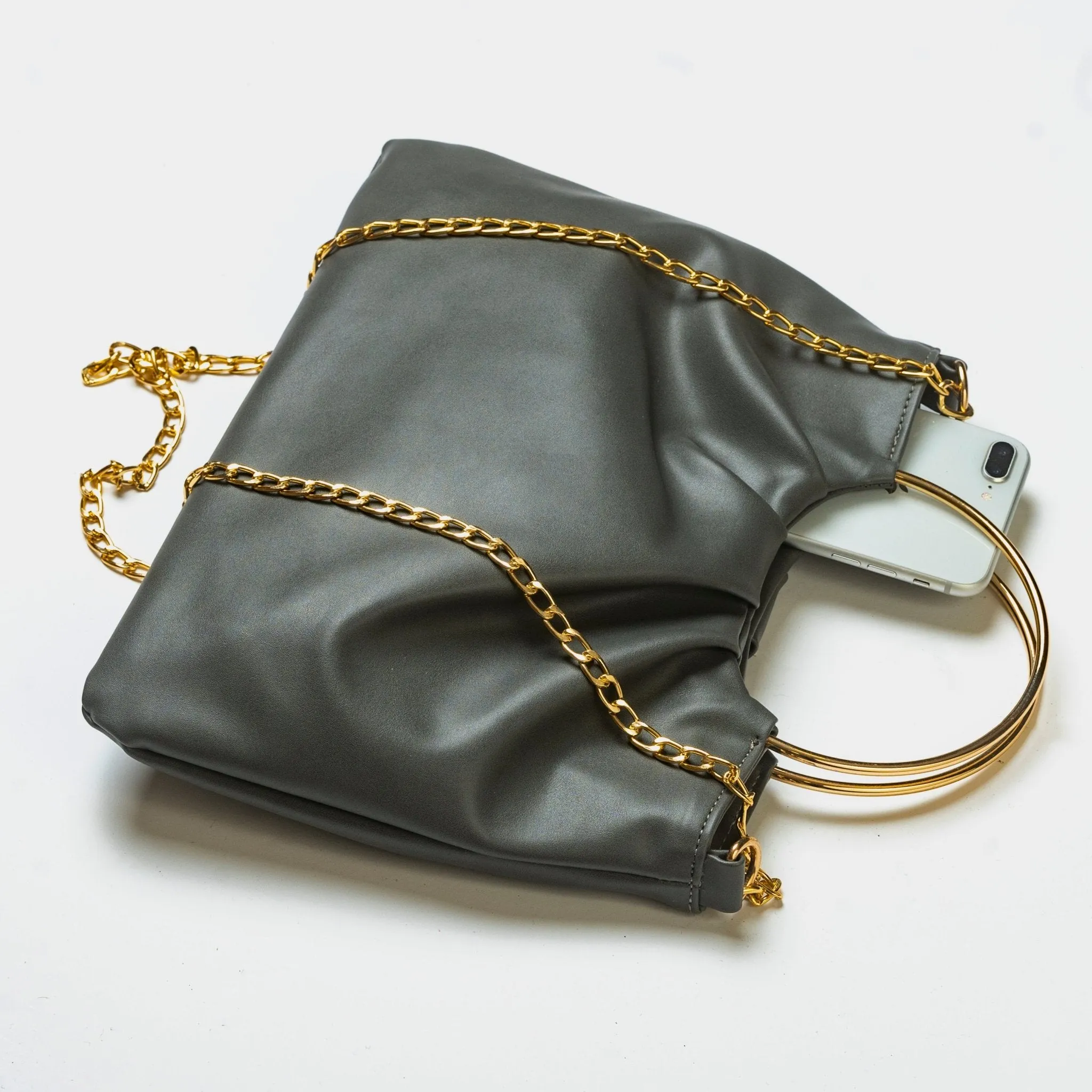 Top Ring Bag With Chain