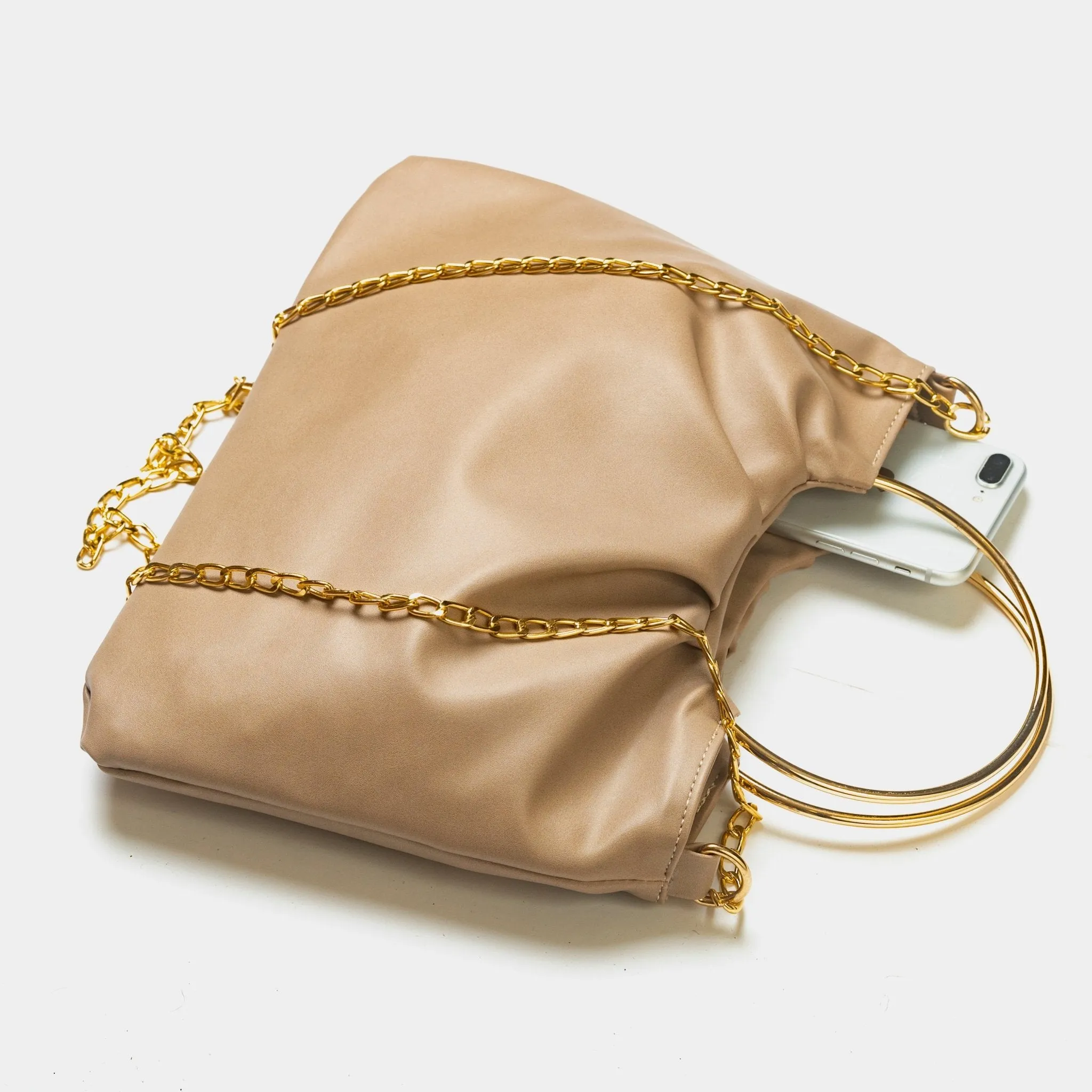 Top Ring Bag With Chain