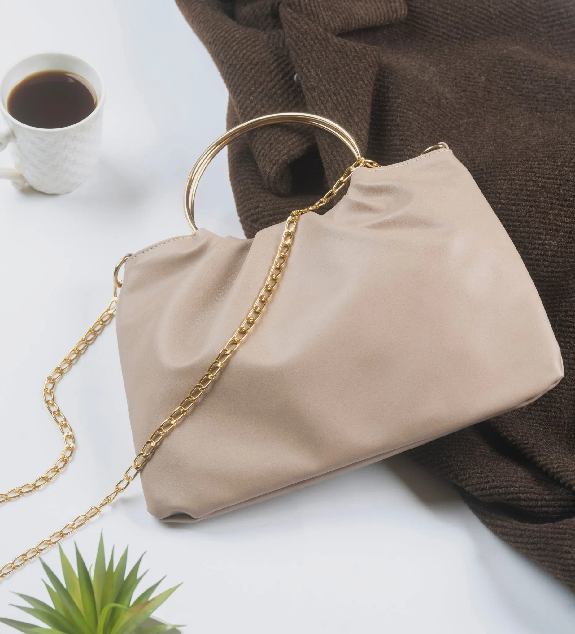 Top Ring Bag With Chain