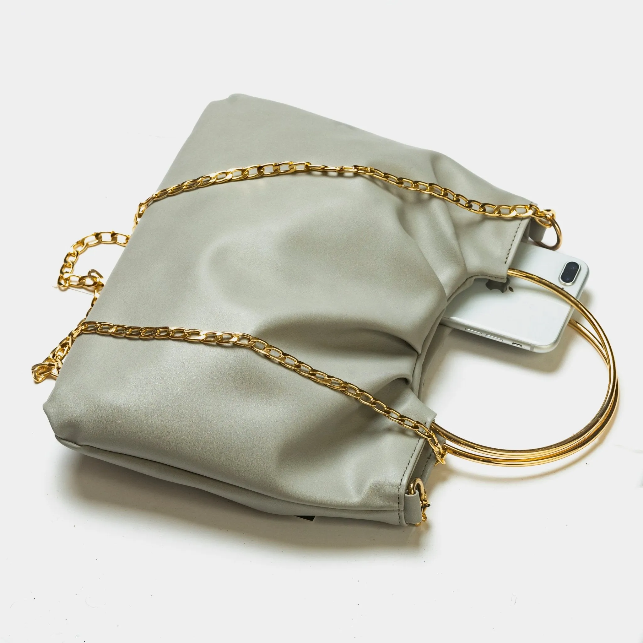 Top Ring Bag With Chain